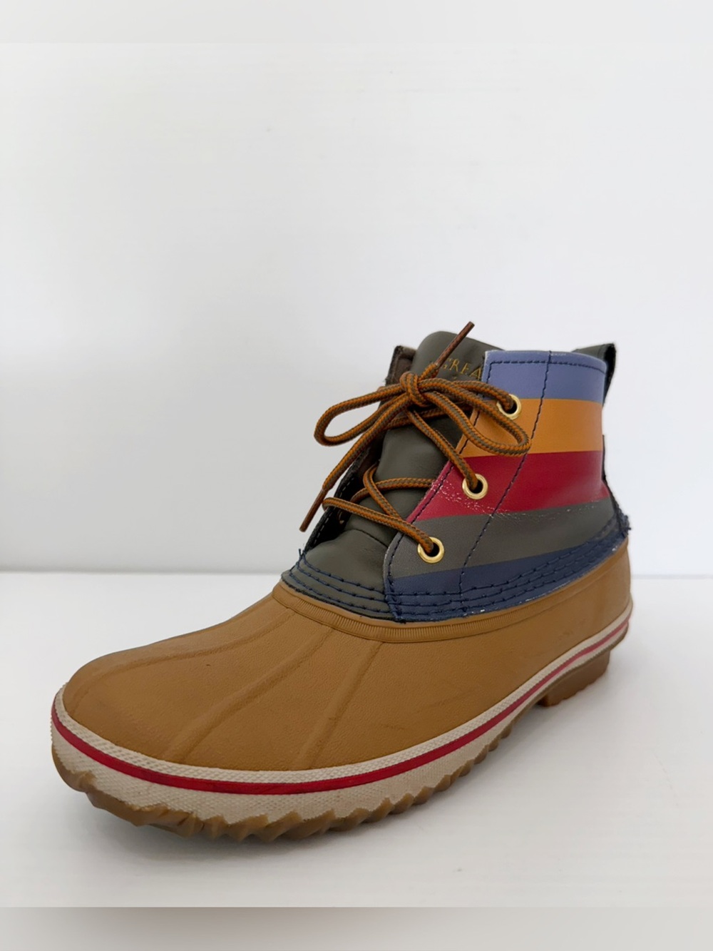 The Great + Eddie Bauer The Hunt Pac Mid Boots in a Striped Pattern - 8